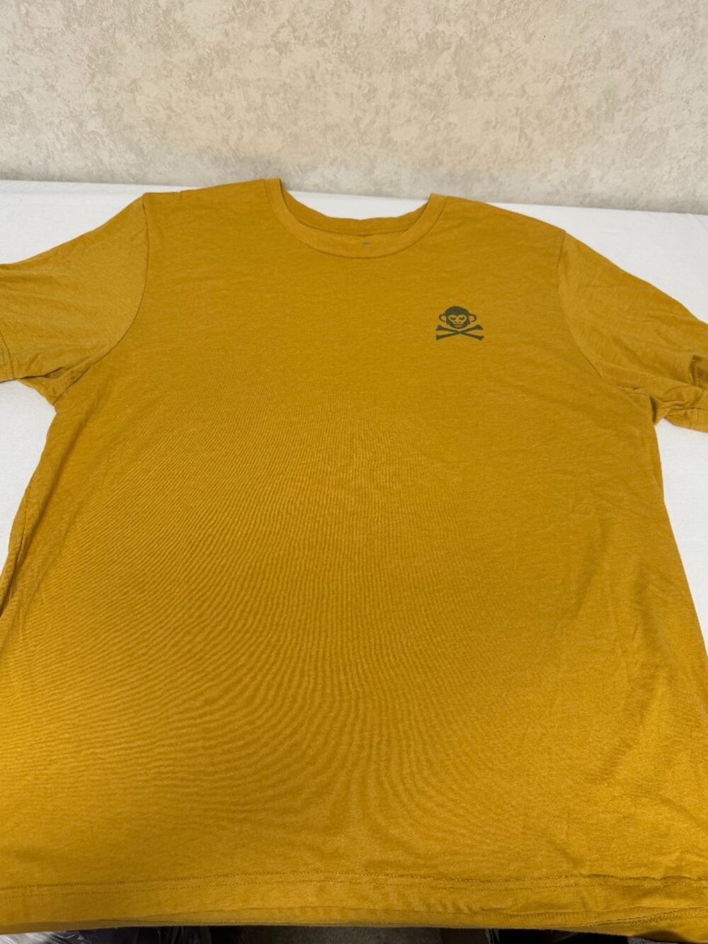 Seamonkey Apparel XXL Mustard Yellow Graphic T Shirt Coastal Beach Lifestyle Sho
